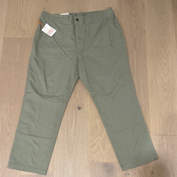 Knox Rose Pants - Knox Rose Olive Color Pants